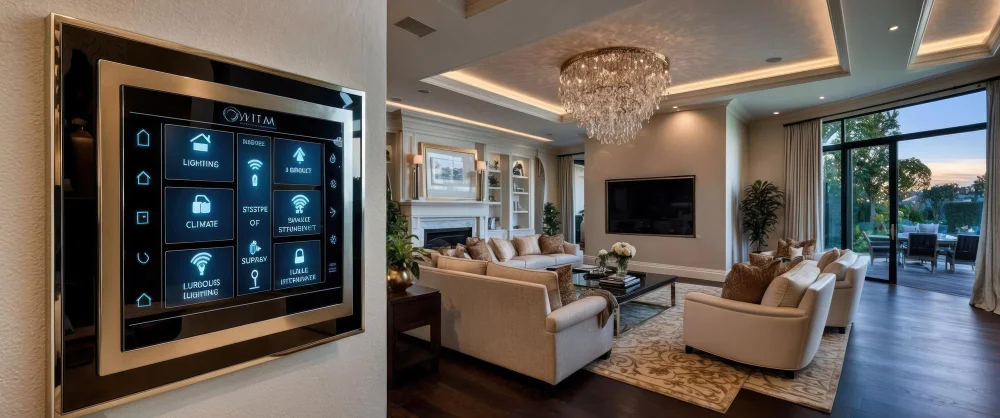 casas de luxo inteligente